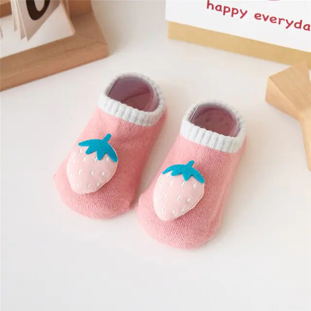 Anti-Slip Baby Socks – Comfort, Safety & Style for Tiny Feet!