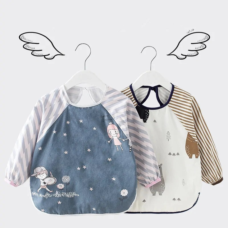 Cartoon Baby Bandana Bibs – Keep Mealtime & Playtime Mess-Free!