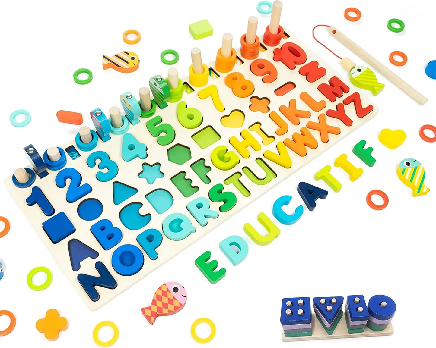 Montessori Educational Wooden Puzzle – Learning Through Play!