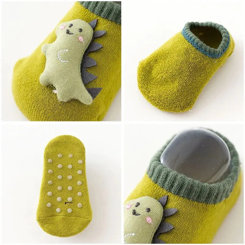 Anti-Slip Baby Socks – Comfort, Safety & Style for Tiny Feet!