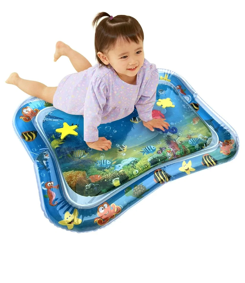 Tummy Time Inflatable Water Mat for Babies – Fun, Sensory Play & Developmental Growth!