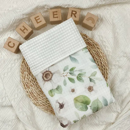 Cotton Waffle Baby Blanket – Soft, Breathable & Perfect for Every Occasion!