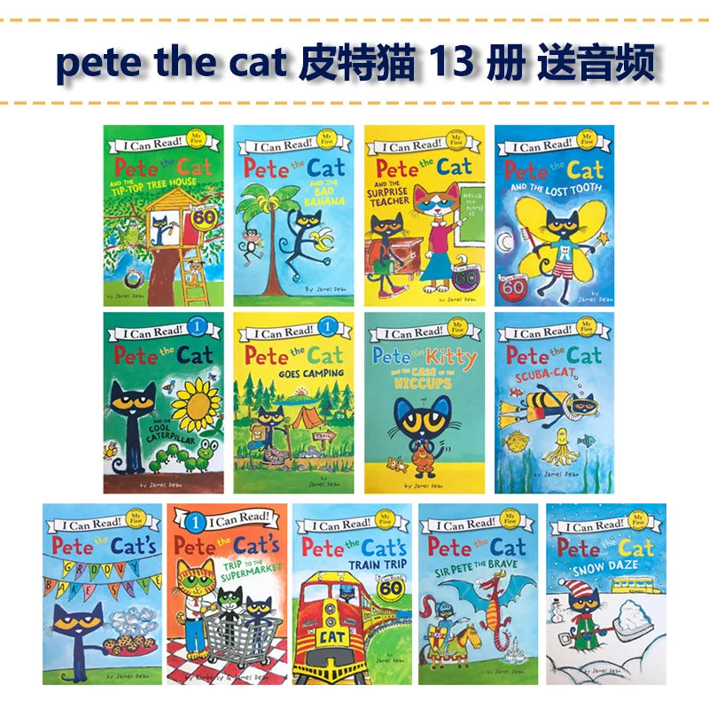 Pete the Cat 13-Book Set – Fun, Engaging & Perfect for Early Readers!