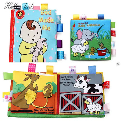 3D Soft Baby Books – Interactive Quiet Cloth Books for Early Learning!