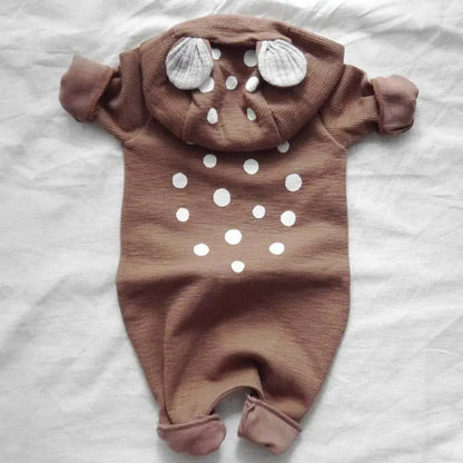 Hooded Baby Deer Onesie – Cozy, Cute & Perfect for Every Occasion!