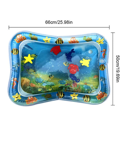 Tummy Time Inflatable Water Mat for Babies – Fun, Sensory Play & Developmental Growth!