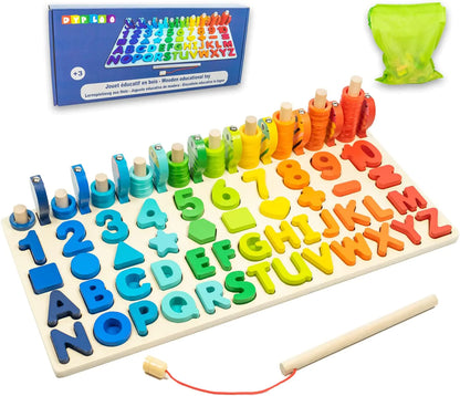 Montessori Educational Wooden Puzzle – Learning Through Play!