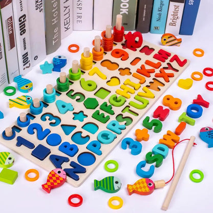 Montessori Educational Wooden Puzzle – Learning Through Play!